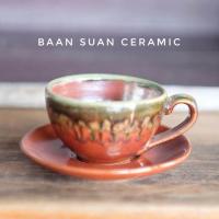 ราคา แก้วกาแฟ แก้วพร้อมจานรอง แก้วกาแฟเซรามิก พร้อมจานรอง ชุดกาแฟเอสเพรสโซ่ ชุดกาแฟ แก้วกาแฟเซรามิค ถ้วยกาแฟ แก้วกาแฟร้อน cappuccino coffee (1946460509)