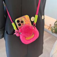 ราคา AKULA Store กระเป๋าสะพายข้างโซ่แบบหนีบได้กรอบหลังมือถือสีชมพูอ่อนน่ารักที่ถือด้วยมือกำมะหยี่หรูหราสวยงามและน่ารักของตกแต่งสายชาร์จมือถือมือถือของขวัญเด็กผู้หญิง (21256267503)