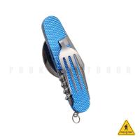 ราคา ช้อน 6 in 1 ช้อนส้อม ช้อนส้อมพกพา ช้อนสนาม ชุดช้อนส้อม พกพา แคมปิ้ง ชุดช้อนส้อมมีด และซองเก็บ (13610701661)