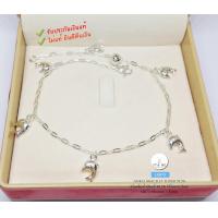 ราคา สร้อยข้อเท้าเงินแท้ 92 5 ลายโซ่ร้อยปลาโลมา งานน่ารักๆ เรือนเงินแท้ กระดิ่ง 1 ลูก สร้อยกว้าง 1 5 มิล ยาว 9 10 นิ้ว (7919096484)