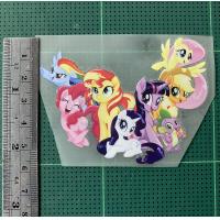 ราคา ตัวรีดการ์ตูน My little pony เช็ต 1 รีดง่าย ตัวรีดติดเสื้อ สติกเกอร์รีดติดเสื้อ flex (12659086477)
