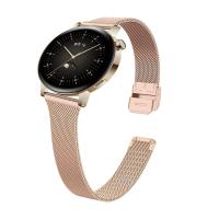 ราคา สายนาฬิกาข้อมือ สําหรับ Huawei Watch GT 2 Pro GT 2E GT 2 นาฬิกาอัจฉริยะ Milanese สายนาฬิกาข้อมือสเตนเลส หัวเข็มขัด สําหรับ Huawei Watch GT 3 Pro GT 3 SE 46mm Watch Buds Watch Ultimate (21024281407)