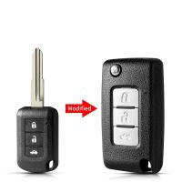ราคา แก้ไขใหม่สำหรับ Mitsubishi Montero GLX Mirage GLX Xpander GLX Strada GLX Flip Key Accessories เคสกุญแจรถยนต์ (19470872434)