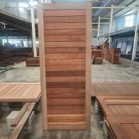 ราคา ประตู ประตูไม้ ประตูบ้าน ไม้เต็ง โมเดรินส์ ขอบ 4 ขนาด 32x800x2000 รุ่นประหยัด ทนกว่างานทั่วไป (19765041448)