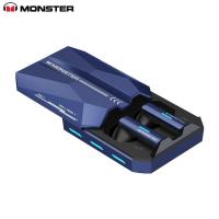 ราคา Monster XKT11 Cool Earphone Bluetooth BT 5 2Ture Wireless Earbuds Low Latency Noise Reduction Headphones Gaming Headset With Mic (20699600274)