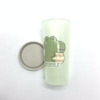 ราคา พร้อมส่ง สุดคิ้ว แก้วน้ำทรงสูง ลายการ์ตูนน่ารัก 2 แบบ แก้วน้ำทรงสูงเบาสะดวก พกพาง่าย เลือกลายเลือกสีตามที่ชอบ (19742474870)