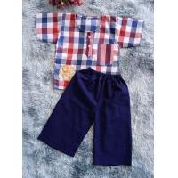 ราคา พร้อมส่ง ชุดไทยเด็กผ้าขาวม้า กางเกงปักช้าง ชุดไทยเด็กชาย ชุดเด็กชาย เสื้อลายช้าง ชุดพื้นเมืองเด็กชาย ชุดเด็กชายน่ารัก ชุดไทยเด็กผู้ชาย (19910237668)