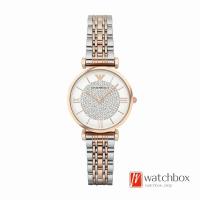 ราคา Emporio Armani นาฬิกาข้อมือผู้หญิง Retro Crystal Pave Dial Multi color รุ่น AR1926 ของแท้ 100 มีการรับประกัน 2 ปี (17836512965)