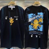 ราคา New เสื้อยืดแขนสั้น Off White กาฟิว (20457199950)