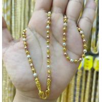 ราคา สร้อย3กษัตริย์ หนัก2บาท งานตะขอปั๊ม สีเงิน ทอง นาค งานพ่นทราย (9222915021)