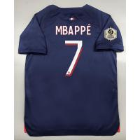ราคา เสื้อบอล แฟนบอล ปารีส เหย้า 2023 24 PSG Paris Home 7 MBAPPE อาร์มลีคเอิง (20530249099)