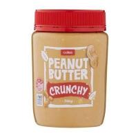 ราคา Coles Peanut Butter Crunchy โคลส์ เนยถั่วลิสง ชนิดบดหยาบ 500g (14951993740)