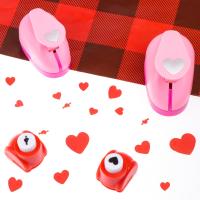 ราคา LANG 4 Pieces Paper Punch Heart Shape Punch Craft Paper Hole Punch 0 9 Inch 0 6 Inch (11577323992)