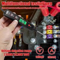 ราคา เครื่องทดสอบแรงดันไฟฟ้าไฟฟ้ากระแสตรงดิจิทัลแบบพกพาเครื่องทดสอบวงจรรถยนต์2V 20V 100V อุปกรณ์ทดสอบความต่อเนื่องปากกาทดสอบวงจรสำหรับทางรถแข่งปากกาทดสอบอุปกรณ์ทดสอบความต่อเนื่องอัตโนมัติ (20530274046)