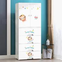 ราคา HEINOตู้เสื้อผ้าลายการ์ตูนเด็กที่เก็บของประตูคู่และลิ้นชัก2 3 4ชั้น พร้อมล้อเลื่อน เป็นมิตรกับสิ่งแวดล้อม ไม่มีกลิ่น ปลอดสารพิษ (20755813659)