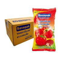 ราคา Savepak เซพแพ็ค ซอสมะเขือเทศ 1000g x12 ถุง (15560173724)