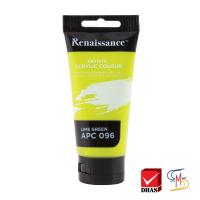 ราคา สีอะคริลิค 75 มล สีพาสเทล Renaissance (11883633360)