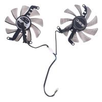 ราคา 1คู่85มม 4Pin Cooler พัดลมสำหรับ Galax GeForce GTX 1660 RTX 2060 2070การ์ดจอพัดลมทำความเย็น (7758666222)