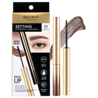 ราคา BROWIT SETTING EYEBROW MASCARA 2g บราวอิท เซ็ตติ้ง อายบราว มาสคาร่า (19120279483)
