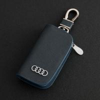 ราคา สำหรับรถ Audi ที่ใส่กุญแจหนังสมาร์ทรีโมทคอนโทรลฝาครอบ Fob Case กระเป๋าพวงกุญแจ Keyring (8574531039)