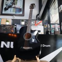 ราคา มีปลายทาง Martin lee กีต้าร์โปร่ง รุ่น ML 38C สีดำ ฟรี ปิ๊ก4อัน ใบคอร์ด ประแจ เลือกเซ็ทได้ ลูกบิดโครเมียม มีเหล็กขันคอ ส่งฟรี (10839168041)