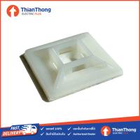 ราคา แพ็ค 10 ตัว Bandex แป้นกาว แป้นยึดสายไฟ เบนเด็กซ์ ขนาด 28 x 28 mm (7625550776)