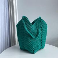 ราคา Granny bag กระเป๋าถักเชือกร่ม สะพายข้าง ไซร์ L (14786100360)