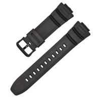 ราคา สายรัดข้อมือเรซินสำหรับ Casio MCW 100H W S220 HDD S100 16มม สายรัดข้อมือสำรอง TPU กันน้ำได้สำหรับเล่นกีฬาสำหรับผู้ชายสายนาฬิกาสีดำสีส้ม (10524365272)
