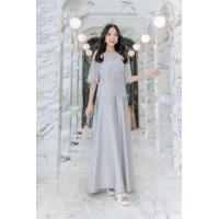 ราคา Maxi Dress Satin Valentino เดรสออกงานผู้หญิง ราตรียาวปักเลื่อมหรูหรา ผ้านิ่ม ทิ้งตัวสวยใส่สบาย มีไซส์ M 5XL (20292987973)