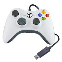 ราคา สายจอยควบคุมเกมสำหรับ Xbox 360 Gamepad จอยสติ๊กมีหูฟังแจ็คสำหรับกล่อง X 360 Controller Joypad สำหรับ Win7 8 10 PC (21171141157)