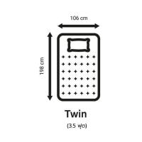 ราคา Luxury King ที่นอนฟองอัด รุ่น Kantary ที่นอนหนัง PVC ที่นอนนุ่มสบาย ที่นอน รองรับน้ำหนักได้ดี นอนสบาย ทนทาน ไม่ยุบตัว สินค้าคุณภาพ รับประกัน 10 ปี (14519565557)