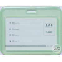 ราคา กรอบใส่บัตร แนวตั้ง นอน 5สี พลาสติกใส 609N T ที่ใส่บัตร ป้ายชื่อ ซองใส่บัตร บัตรพนักงาน ซองบัตร กรอบบัตร ป้ายห้อยบัตร (6408678312)