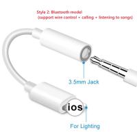 ราคา Atowin แสง3 5มม อะแดปเตอร์เชื่อมหูฟัง AUX หูฟังสำหรับ iPhone 14 13 12 11 Pro 7 8 Plus X XS MAX (17226519703)