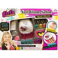 ราคา ของเล่นเด็ก Nail art studio ชุดทำเล็บเด็ก สีทาเล็บ พร้อมอุปกรณ์ เครื่องอบเล็บ เครื่องพ่นกากเพชร ใช้ได้จริง TY178 (15080085449)