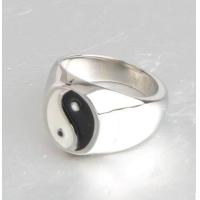 ราคา แหวนสำหรับผู้ชาย316L สแตนเลสลัทธิเต๋า Bagua หยินหยางไทชิ (19569263669)