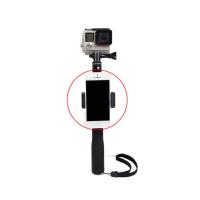 ราคา Gopro Selfie Phone Clip ที่ยึดมือถือเข้ากับ ไม้เซลฟี่ ไม้ 3 way (388828052)