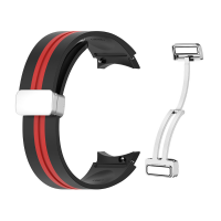 ราคา Original Strap for Samsung Galaxy Watch 5 4 40mm 44mm watch 5 Pro 45mm Band Magnetic Buckle For Galaxy Watch 4 Classic 42mm 46mm (16788744370)