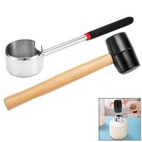 ราคา ที่เปิดมะพร้าว อุปกรณ์เปิดมะพร้าว ที่เจาะมะพร้าว ค้อนทุบมะพร้าว เจาะ มะพร้าว สแตนเลสพร้อมค้อนทุบ Coconut Opener NAJU (4718514832)