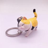 ราคา JHKJF น่ารัก ตุ๊กตาการ์ตูน พวงกุญแจรถ เครื่องประดับ จี้พวงกุญแจ พวงกุญแจสัตว์ พวงกุญแจแมว จี้ห้อยกระเป๋า พวงกุญแจแมว (21041029995)