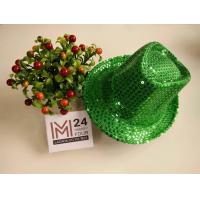 ราคา 1 ใบ สีเขียว หมวก ไมเคิล แจ็คสัน หมวกไมเคิลแจ็คสัน หมวกทรงไมเคิล หมวกติดเลื่อม หมวกกากเพชร หมวกแฟนซี ปีใหม่ ฮาโลวีน แmicheal jackson fancy hat m24 (403668811)