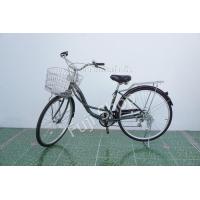 ราคา จักรยานแม่บ้านญี่ปุ่น ล้อ 26 นิ้ว มีเกียร์ สีเขียว จักรยานมือสอง (20642494191)