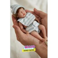 ราคา 6นิ้ว15ซม Bebes Reborn ตุ๊กตาซิลิโคน Full Body Sleeping Twin A เหมือนจริง Mini Reborn ตุ๊กตา Surprice เด็ก Anti Stress (19945424143)