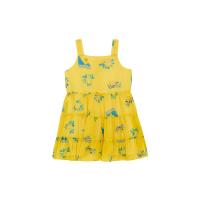 ราคา KLOSET Printed Color Dress KID22 KD008 เดรสชุดเด็ก สายเดี่ยว (15225386636)
