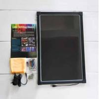 ราคา ป้ายกระดานไฟเขียนได้ LED Writing Board แถมฟรี ปากกาเขียน LED Writing Board 8 แท่ง ติดผนัง ขนาด 40x60cm A2 (12138834513)