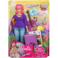 ราคา Barbie Travel Daisy Doll and Accessories รุ่น FWV26 (15801570828)
