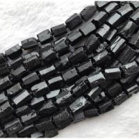 ราคา 1 String 16 inch Long Natural Rough Black Tourmaline 10 x 11 mm size (18184452152)