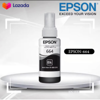 ราคา หมึกเติมของแท้ Epson รุ่น 664 T664100 สีดำ (20978239643)