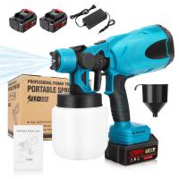 ราคา ไร้สาย กาพ่นสีไฟฟ้า กำลังสูง 4500W เครื่องพ่นสีไฟฟ้า ปืนสีสเปรย์ กาพ่นสีไฟฟ้า เครื่องพ่นสี ปืนพ่นสี กาพ่นสี ชาร์จแล (21179272445)