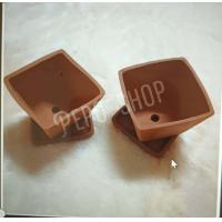 ราคา กระถางดินเผาแคคตัส กระถางต้นไม้ กระถางดินเผา สี่เหลี่ยมพร้มถาดรอง (17214652874)