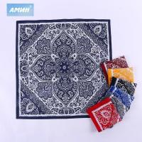 ราคา hawaiiroom ผ้าเช็ดหน้าวินเทจ ผ้าเช็ดหน้ามัดย้อม ลายลูกน้ำ paisley ผ้าโพกหัว ผ้าผูกผม ผ้า cotton 100 (15106888848)